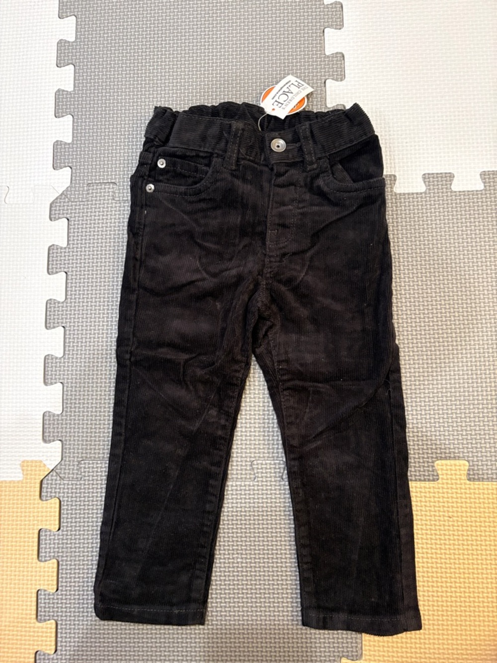 The Children's Place Black Corduroy Pull-On Pants